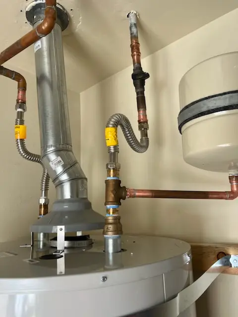 Water heater installation and plumbing repair in South Walpole