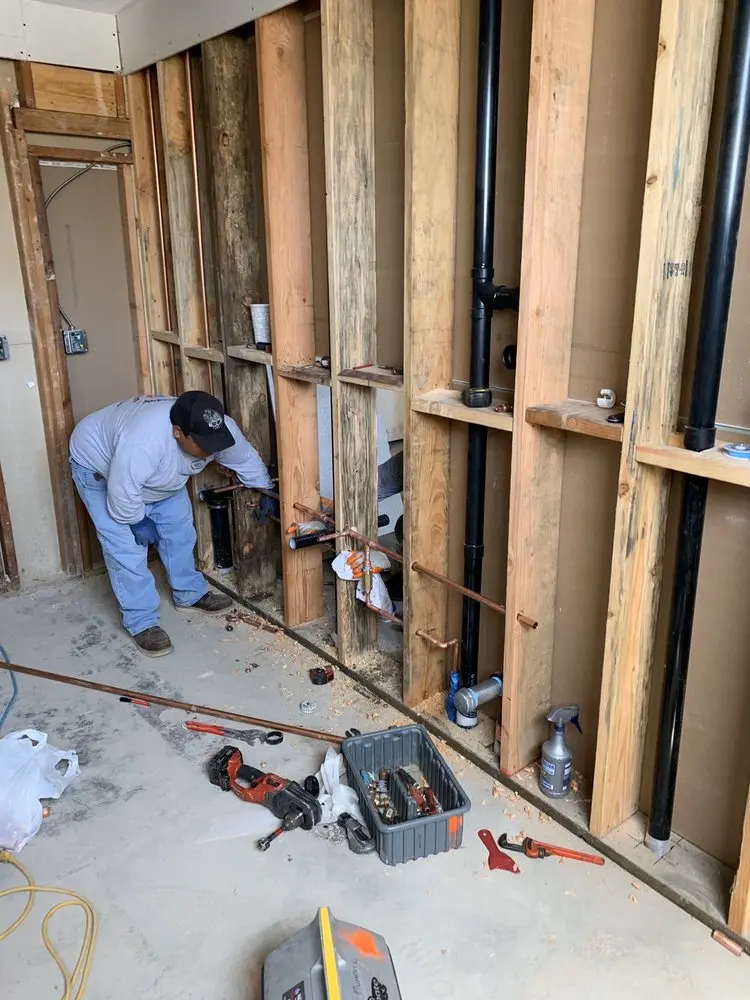 Commercial rough-in plumbing for Commercial Plumbing in South Walpole